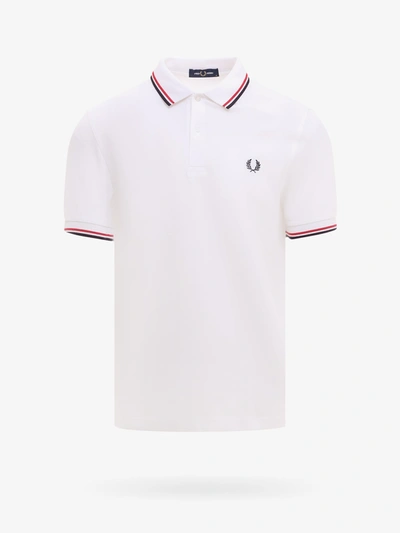 Fred Perry Polo Shirt In White