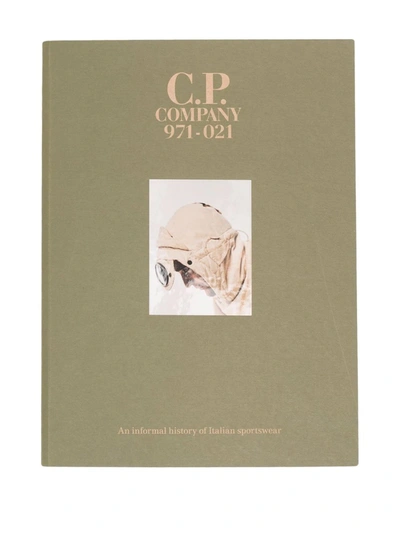 C.p. Company Book 50th Anniversary In Beige Synthetic Fibers In Green