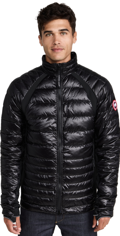 Canada Goose Hybridge Lite Tech Down Jacket In Black