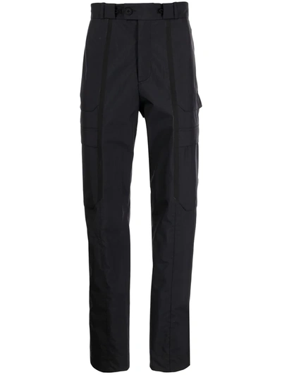 A-cold-wall* Technical Cargo-style Trousers In Schwarz