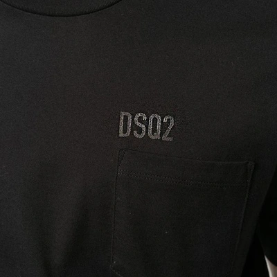 Dsquared2 Crew Neck T-shirt In Black