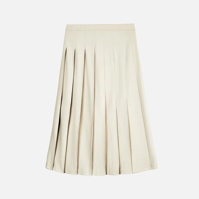 Y-3 Beige Classic Track Mid-length Skirt In Brown