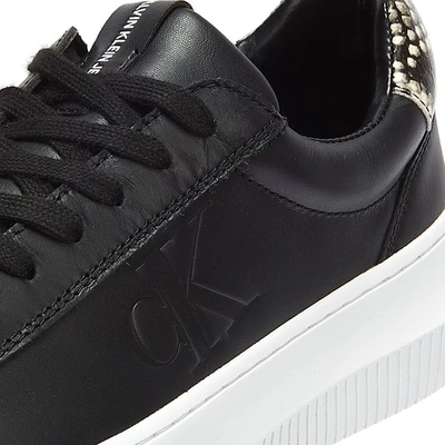 Calvin Klein Jeans Chunky Cupsole Lace Up Sneaker Womens Black Trainers -  Atterley | ModeSens