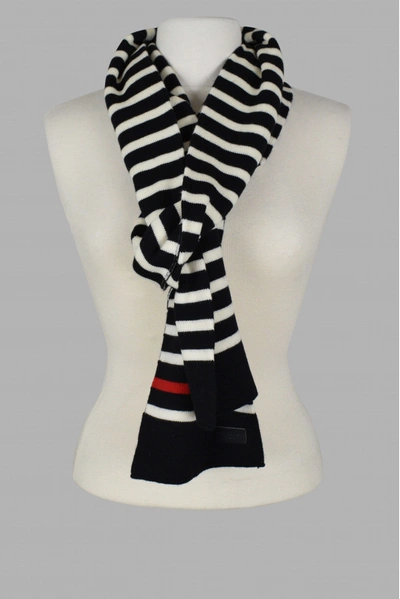 Saint Laurent Luxury Scarf    Wool Scarf In Black