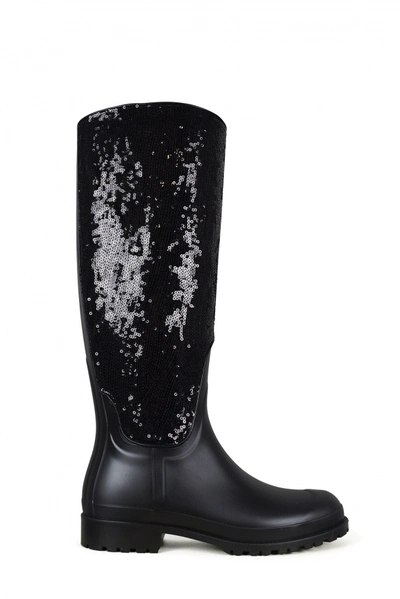 Saint Laurent Festival 25 Boots In Black