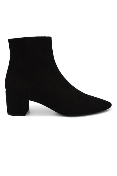 Saint Laurent Loulou 50 Ankle Boots In Black
