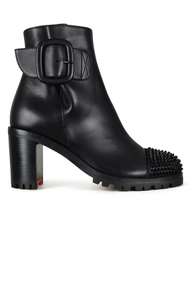 Christian Louboutin Women's Luxury Boots   Louboutin Olivia Snow Ankle Boots In Black