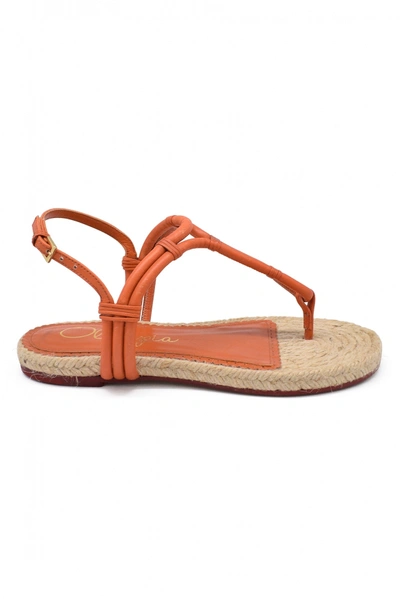 Charlotte Olympia Sandals In Orange