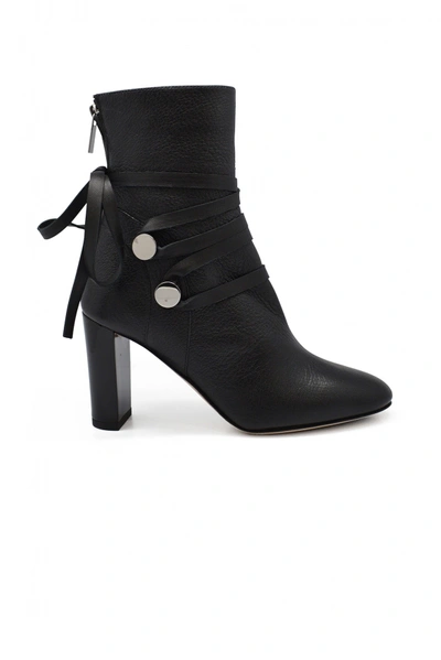 Jimmy Choo Houston 85 Boots In Black