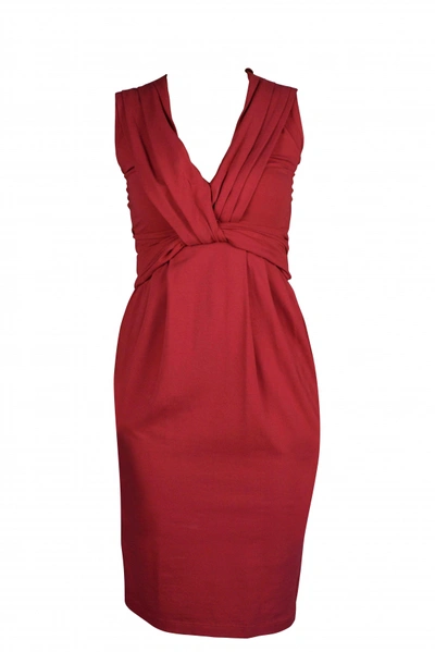 Prada Dress In Red