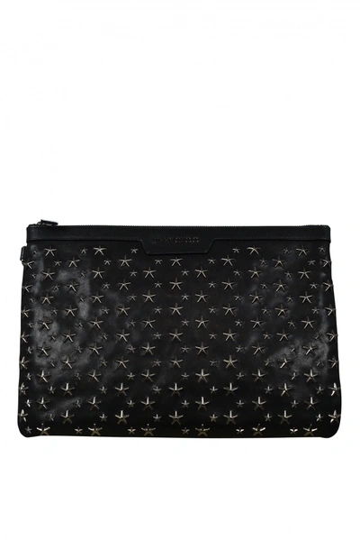 Jimmy Choo Derek Clutch Bag In Black