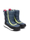 Sorel Kids' Whitney Ii Puffy Waterproof Boot In Blue
