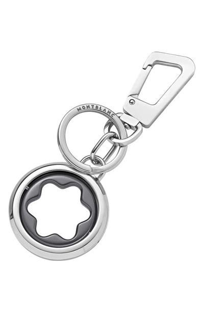 Montblanc Men's Meisterstück Spinning Emblem Key Fob In Neutral