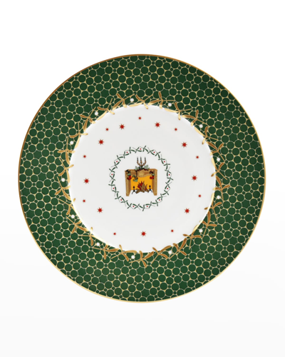 Bernardaud Green Fire Salad Plate