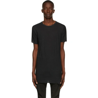 Boris Bidjan Saberi Black Jersey Ts1.1 T-shirt