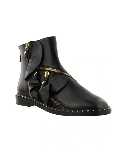 Racine Carrée Ankle Boots In Black