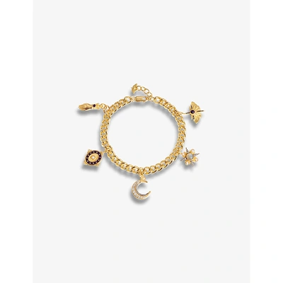 Missoma X Harris Reed 18kt Gold-plated Charm Bracelet
