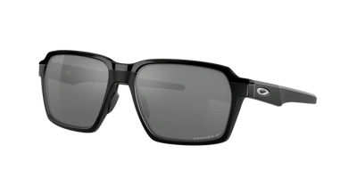 Oakley Parlay Prizm Black Polarized Square Sunglasses Oo4143 414304 58 In Grey