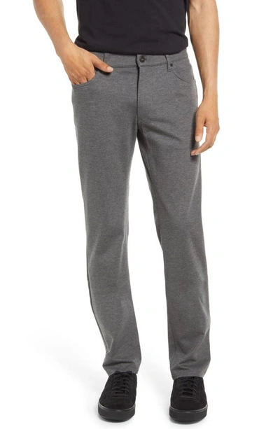 Brax Chuck Stretch Knit Five Pocket Pants In Graphit