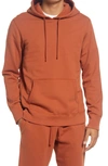 Reigning Champ Midweight Terry Cotton Hoodie In Orange