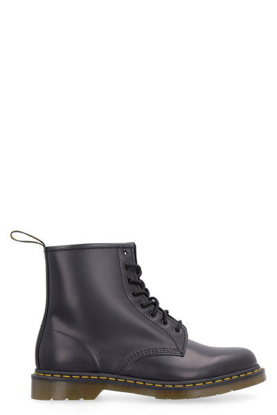 Dr. Martens' 2976 Black Patent Lamper Leather Chelsea High Heel Boots