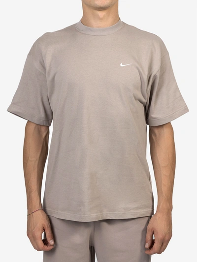 Nike Lab Nrg Soloswoosh T-shirt In Beige