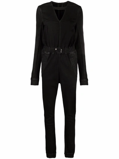 Rick Owens Drkshdw Eclipse Bodybag Jumpsuit - Atterley In Black