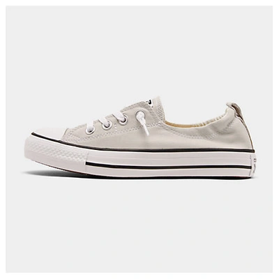 Converse Women's Chuck Taylor Shoreline Casual Sneakers From Finish Line In Cloud Gray