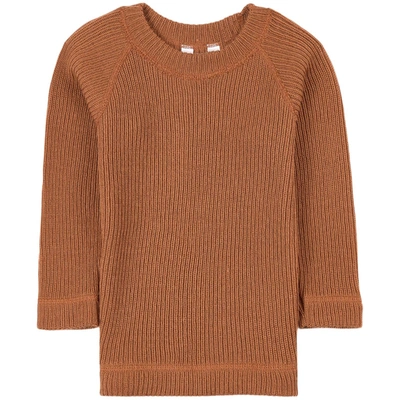 Joha Da Copper Sweater In Brown