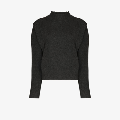 Isabel Marant Étoile Dark Grey Woolmark Blend Lucile Sweater | ModeSens