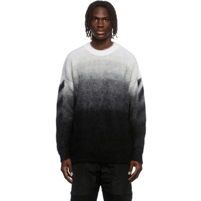 Off-white Black Brushed Knit Arrows Sweater