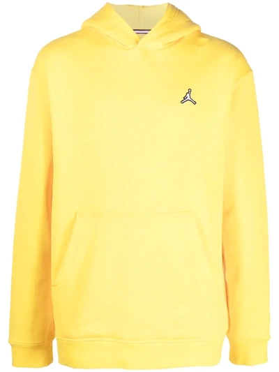 Jordan Essentials Men's Fleece Pullover Hoodie In Yellow