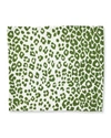 Matouk Iconic Leopard Placemats, Set Of 4 In Green