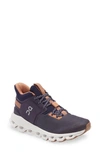 On Cloud Hi Edge Sneaker In Shark/ Ink