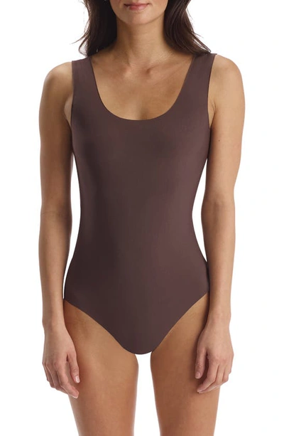 Commando Women's Butter Tank Bodysuit In Mink