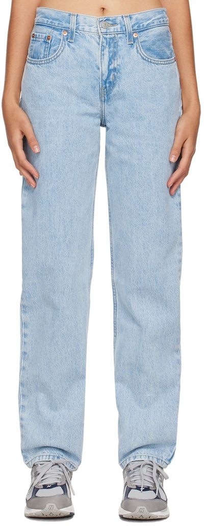 Levi's Low Pro Straight-leg Jeans In Charlie Glow Up