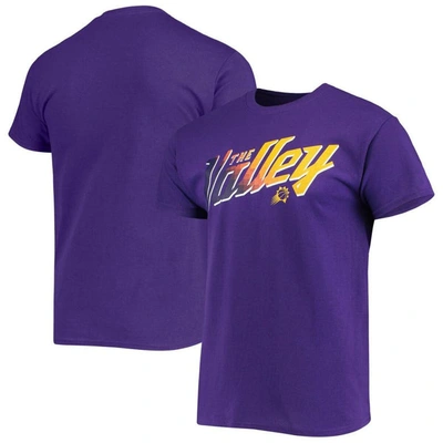 Junk Food Men's Purple Phoenix Suns The Valley T-shirt