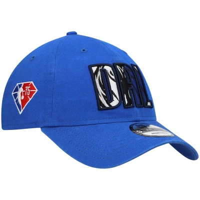 New Era Men's Royal Philadelphia 76ers 2021 Nba Draft 9twenty Adjustable Hat In Blue