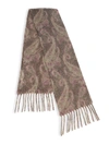 Isabel Marant Firnali Alpaca-blend Paisley-print Scarf In Neutral