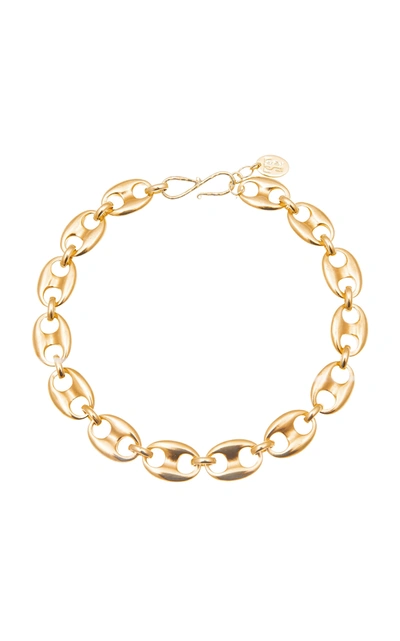 Sylvia Toledano Composition Abstraite Neo 22k Goldplated Collar Necklace
