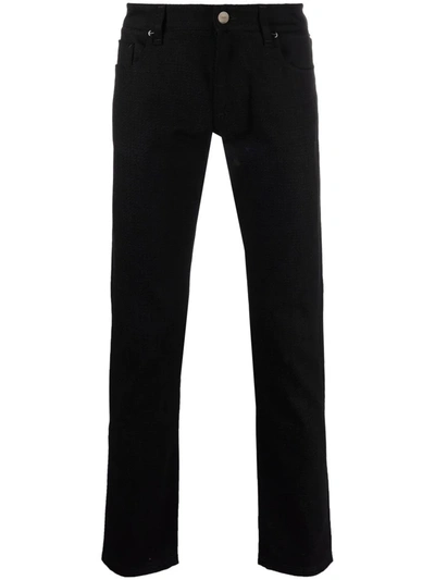 Fendi Skinny-cut Jeans In Schwarz