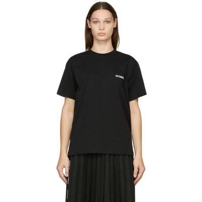 Vetements Polizei Fitted T-shirt In Black