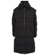 Bottega Veneta Oversized Hooded Quilted Cotton-shell Down Coat In Black