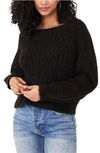 Free People Carter Pullover In Black