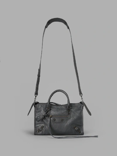 Balenciaga Women's Grey Small City Bag