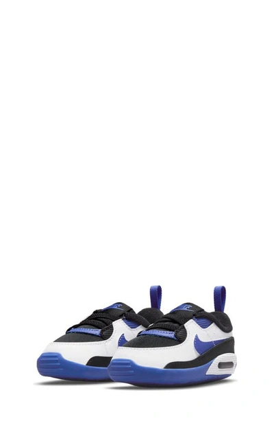 Nike Babies' Air Max 90 Crib Sneaker In Black/ Persian Violet/ White