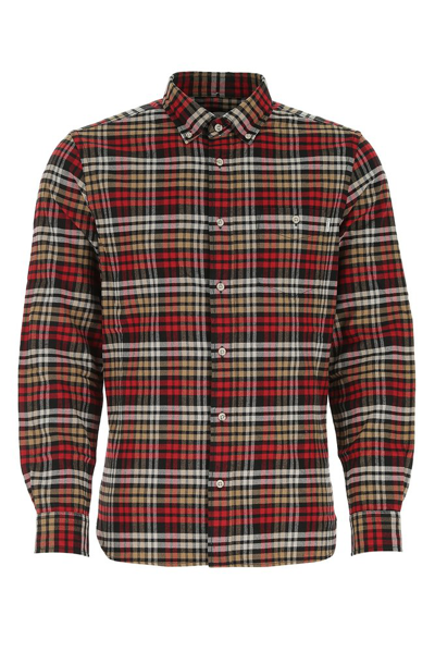 Woolrich Tradition Cotton Flannel Long Sleeve Button Down Shirt In Multicolor