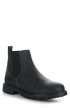 Bos. & Co. Dax Waterproof Chelsea Boot In Black Saddle Leather