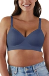 Bravado Designs Plunge Wireless Maternity/nursing Bra In Dusk