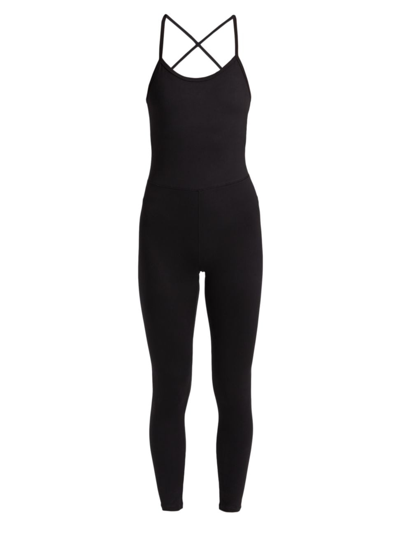 Terez Stretch-fit Jumpsuit In Black